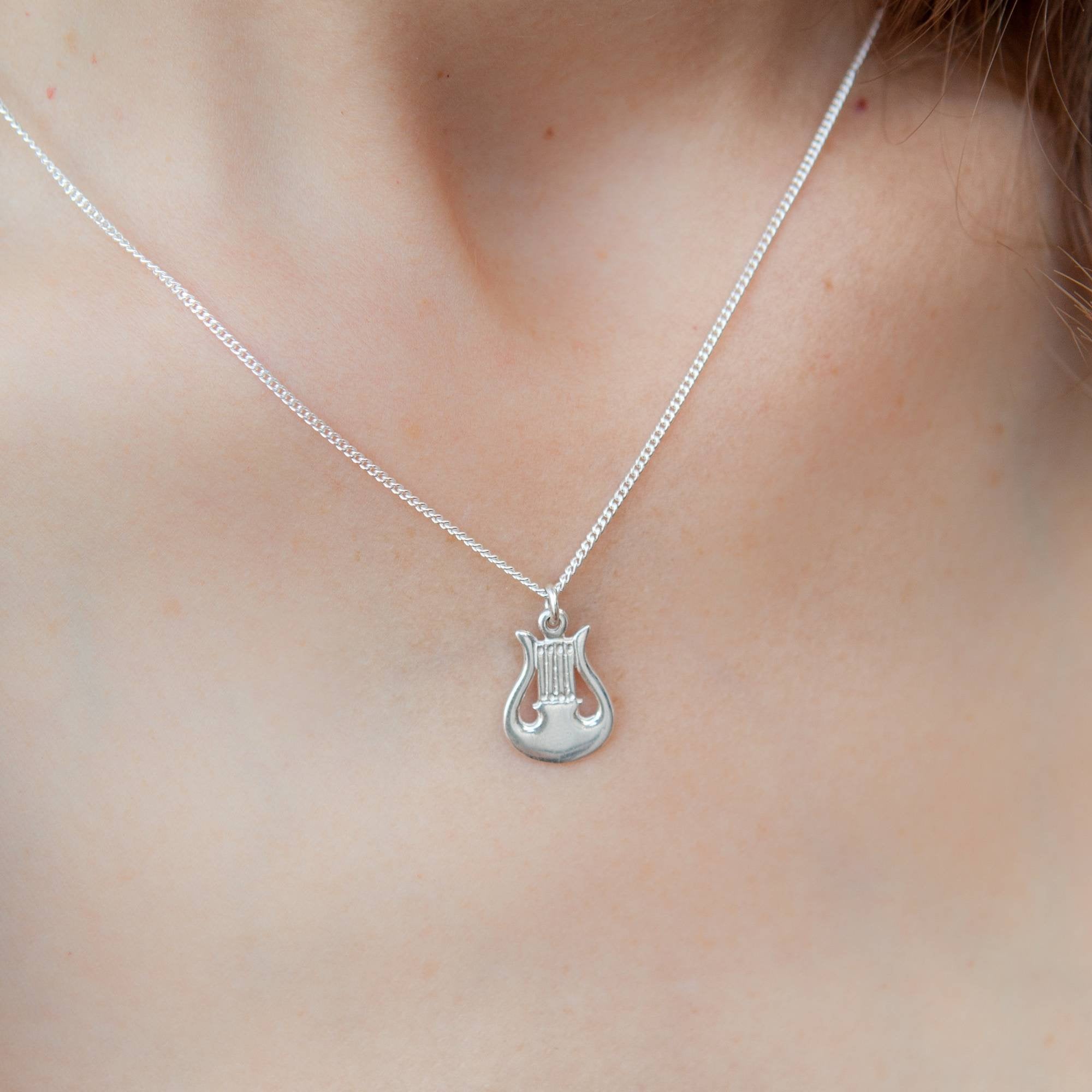 Harp Pendant - Elloise Jewelry