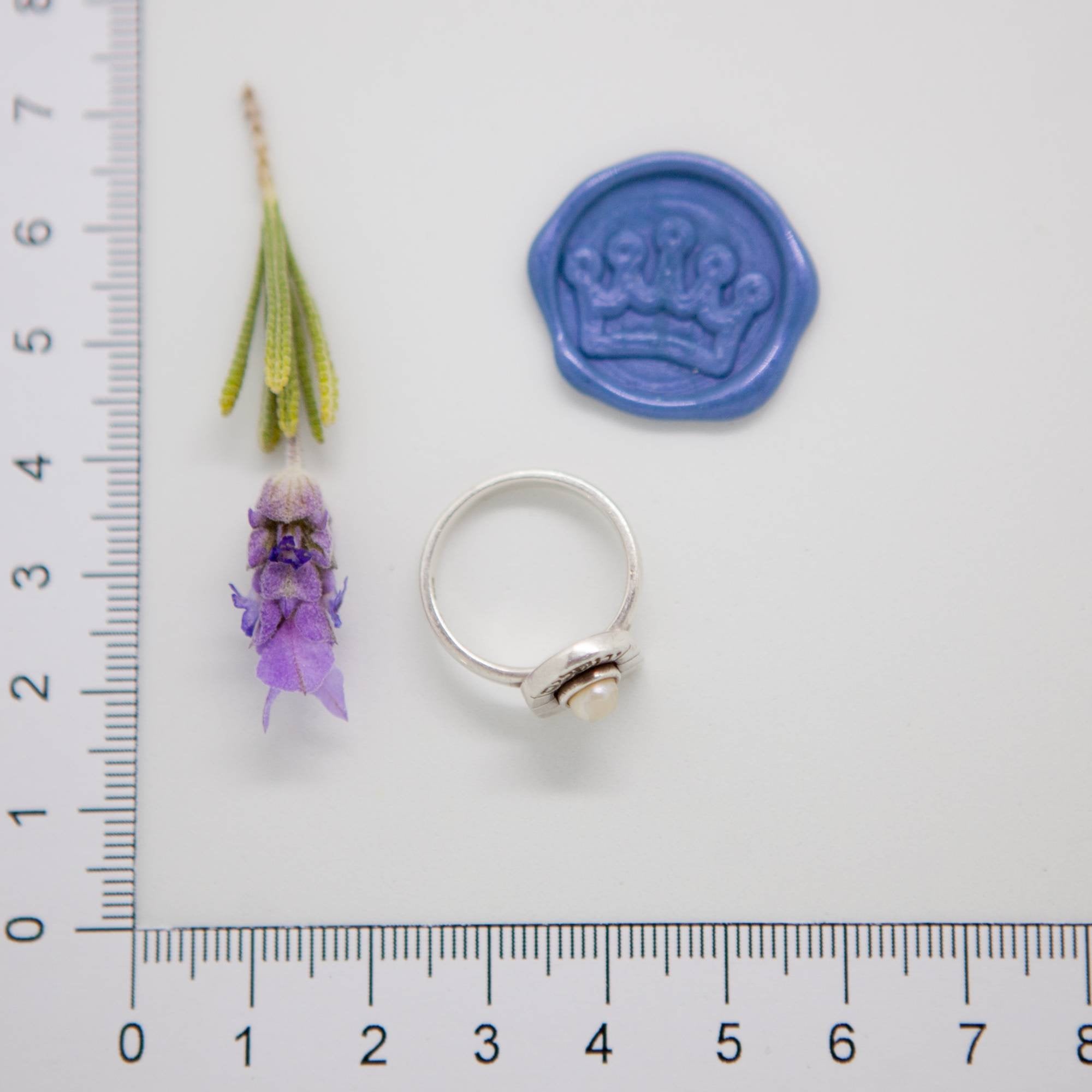 Yerushalayim Gate with Pearl Ring - Elloise Jewelry