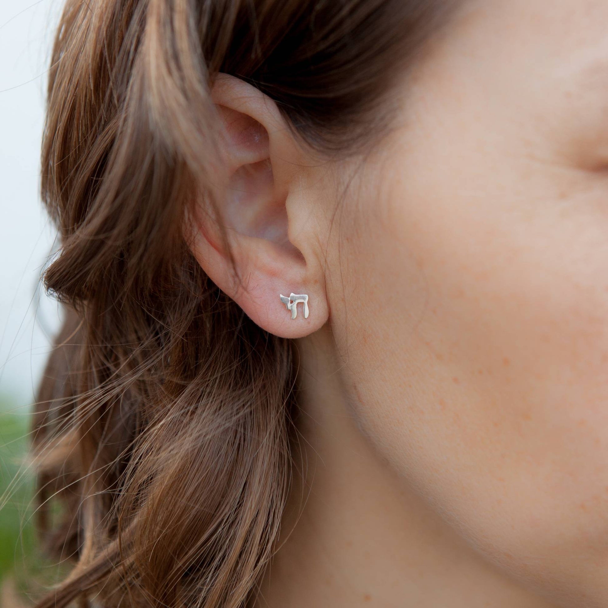 Chai/Life Studs - Elloise Jewelry